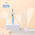 Cepillo de dientes mordedor de silicona