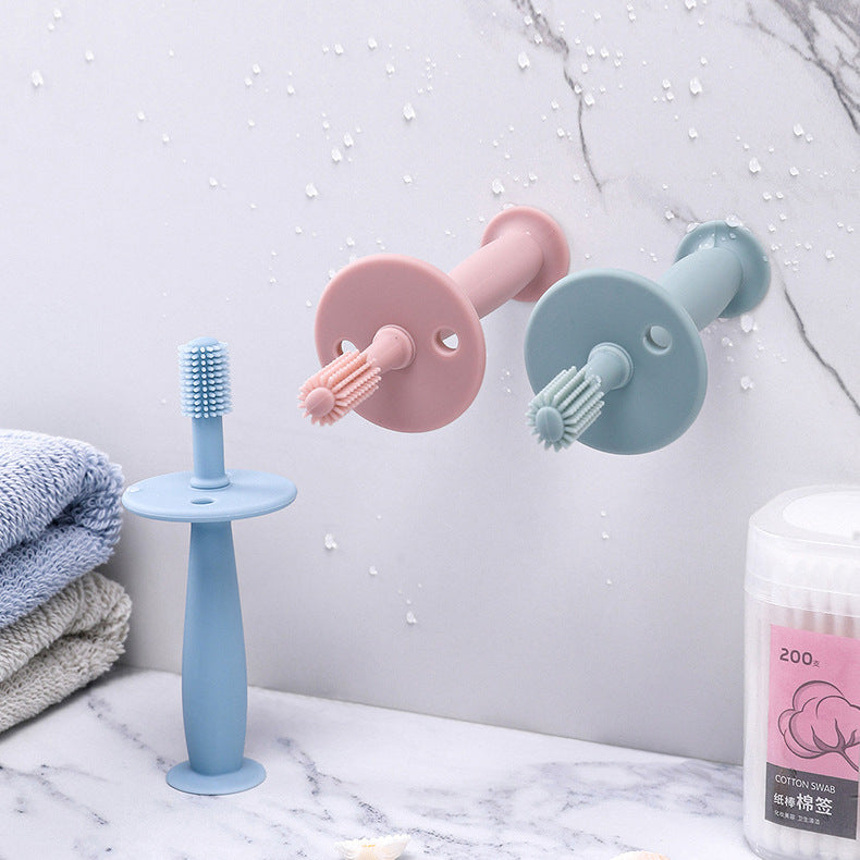 Cepillo de dientes mordedor de silicona